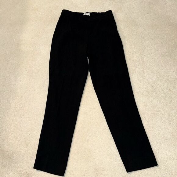 Babaton women’s black elastic waist pants with pockets. Size 2 - Picture 1 of 10